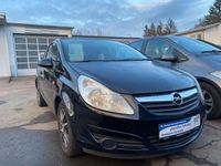 Gebraucht Opel Corsa Edition 80 PS (58 kW) 2008 Schwarz Kleinwagen