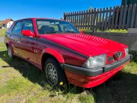Używany Alfa Romeo 75 148 KM (108 kW) 1990 Czerwony Sedan/Limuzyna