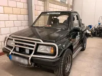 Gebraucht Suzuki Vitara 82 PS (60 kW) 1991 Schwarz Cabrio