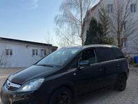 Gebraucht Opel Zafira 125 PS (91 kW) 2012 Schwarz Van / Kleinbus