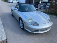 Usata Porsche Boxster 228 CV (167 kW) 2004 Argento Cabrio