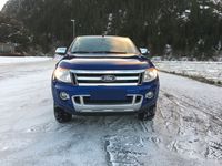 Gebraucht Ford Ranger Limited 150 PS (110 kW) 2014 Blau metallic Pickup