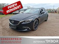 Gebraucht Mazda 6 Exclusive-Line 150 PS (110 kW) 2016 Onyxschwarz metallic Kombi