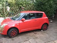 Gebraucht Suzuki Swift 92 PS (67 kW) 2008 Rot Kleinwagen