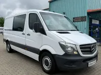 Gebraucht Mercedes Sprinter 163 PS (119 kW) 2015 Weiß Van