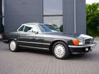 Gebraucht Mercedes SL500 223 PS (164 kW) 1989 Blauschwarzmet. 199 Cabrio