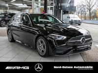 Gebraucht Mercedes C300 AMG 258 PS (189 kW) 2025 Obsidianschwarz metallic Kombi