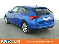 Gebraucht Skoda Scala Clever 110 PS (80 kW) 2022 Blau Kleinwagen