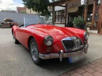 Gebraucht MG MGA 72 PS (52 kW) 1959 Rot Cabrio