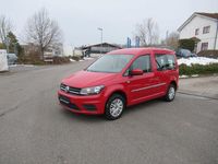Gebraucht VW Caddy Trendline 75 PS (55 kW) 2019 Rot Van / Kleinbus