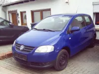 Używany VW Fox Refresh 54 KM (39 kW) 2009 Niebieski Hatchback