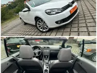 Gebraucht VW Golf Cabriolet Exclusive 105 PS (77 kW) 2012 Weiß Cabrio