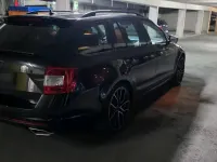 Gebraucht Skoda Octavia vRS 184 PS (135 kW) 2015 Schwarz Kombi