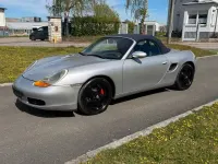 Gebraucht Porsche Boxster 204 PS (150 kW) 1998 Grau Cabrio