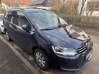 Gebraucht VW Sharan 140 PS (102 kW) 2012 Blau Van / Kleinbus