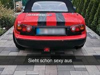 Gebraucht Mazda MX5 116 PS (85 kW) 1993 Rot Cabrio