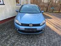 Gebraucht VW Golf VI Trendline 105 PS (77 kW) 2011 Blau Kleinwagen