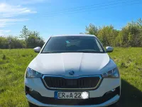 Gebraucht Skoda Scala Ambition 116 PS (85 kW) 2019 Weiß Kleinwagen