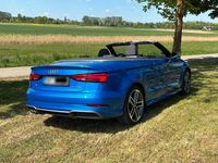 Gebraucht Audi A3 Cabriolet S-Line 150 PS (110 kW) 2019 Blau Cabrio