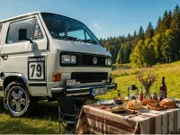 Gebraucht VW Multivan 101 PS (74 kW) 1989 Weiß Van / Kleinbus