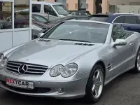 Gebraucht Mercedes SL500 306 PS (225 kW) 2003 Silber Cabrio