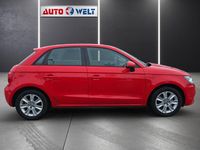 Gebraucht Audi A1 Sportback Attraction 86 PS (63 kW) 2012 Rot Kleinwagen