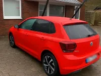 Gebraucht VW Polo Beats 95 PS (69 kW) 2019 Rot Kleinwagen