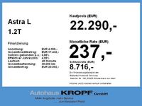 Gebraucht Opel Astra 131 PS (96 kW) 2024 Grau Limousine