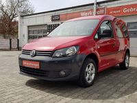 Gebraucht VW Caddy 102 PS (75 kW) 2014 Rot Van / Kleinbus
