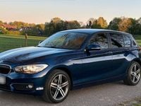 Second-hand BMW 116 116 CP (85 kW) 2018 Albastru Hatchback