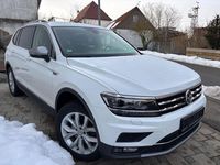 Gebraucht VW Tiguan Allspace Highline 150 PS (110 kW) 2020 Weiß SUV