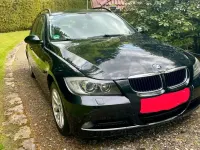 Gebraucht BMW 320 177 PS (130 kW) 2007 Schwarz Kombi