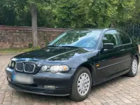 Gebraucht BMW 316 Compact 116 PS (85 kW) 2003 Schwarz Kleinwagen