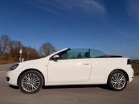 Gebraucht VW Golf Cabriolet 122 PS (89 kW) 2014 Weiß Cabrio