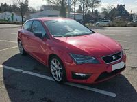 Usata Seat Leon FR 180 CV (132 kW) 2013 Rosso Berlina