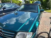 Gebraucht Mercedes SL280 193 PS (141 kW) 1996 Grün Cabrio