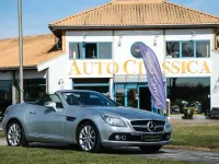 Gebraucht Mercedes SLK200 184 PS (135 kW) 2011 Silber Cabrio