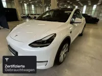 Gebraucht Tesla Model Y Long Range AWD 258 kW (351 PS) 2023 Pearl white multicoat SUV