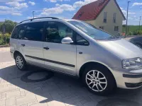 Gebraucht VW Sharan 131 PS (96 kW) 2005 Silber Van / Kleinbus