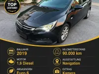 Gebraucht Opel Astra 110 PS (80 kW) 2019 Schwarz Kombi