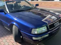 Gebraucht Audi Cabriolet 133 PS (97 kW) 1992 Blau Cabrio