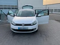 Gebraucht VW Golf VI 122 PS (89 kW) 2011 Weiß Kleinwagen