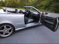 Gebraucht Mercedes CLK320 AMG 218 PS (160 kW) 2000 Silber Cabrio