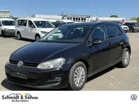Gebraucht VW Golf VII Trendline 86 PS (63 kW) 2013 Schwarz metallic Limousine