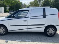 Gebraucht Skoda Roomster 90 PS (66 kW) 2014 Weiß Van / Kleinbus