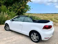 Gebraucht VW Golf Cabriolet 105 PS (77 kW) 2013 Weiß Cabrio