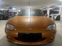 Gebraucht Mazda MX5 110 PS (80 kW) 1998 Orange Cabrio