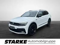 Gebraucht VW Tiguan Allspace Highline 200 PS (147 kW) 2021 Weiß SUV