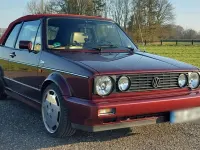 Gebraucht VW Golf Cabriolet Classicline 98 PS (72 kW) 1993 Rot Cabrio
