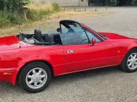 Gebraucht Mazda MX5 116 PS (85 kW) 1991 Rot Cabrio